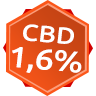CBD Kendertea 1,6% - 35g - CBD Normal