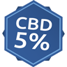CBD olaj 5% , broad-spectrum, (THC mentes), 10ml - CBD Crystallized